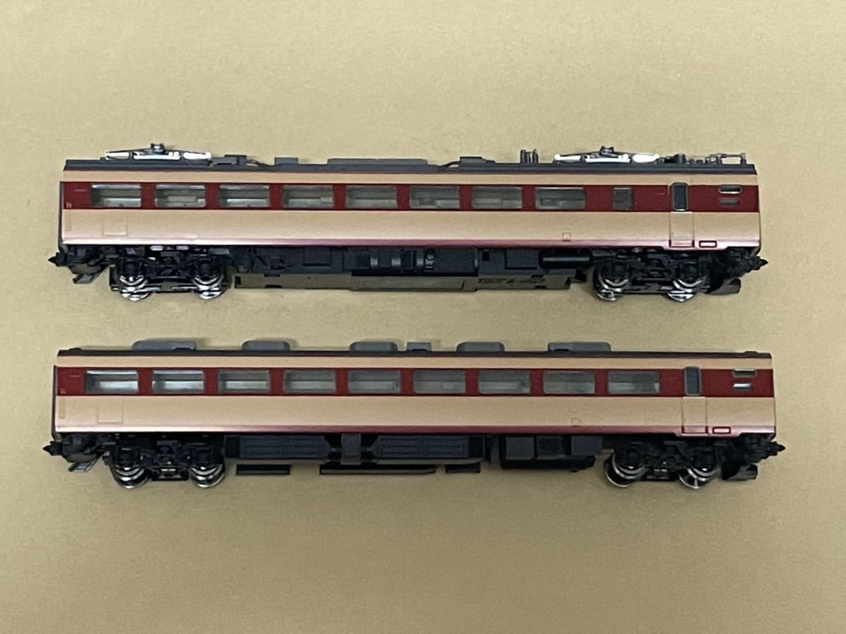 TOMIX モハ484-1000後期型(M車)&モハ485-1000後期型 98740 国鉄485系1000番台特急電車増結セットバラシ・2両セット①