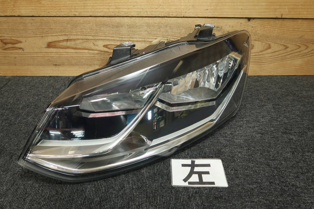 ＶＷポロ６ＲＣＢＺ　左フロントライト/６C２　９４１　００５　８９，０００ｋｍ
