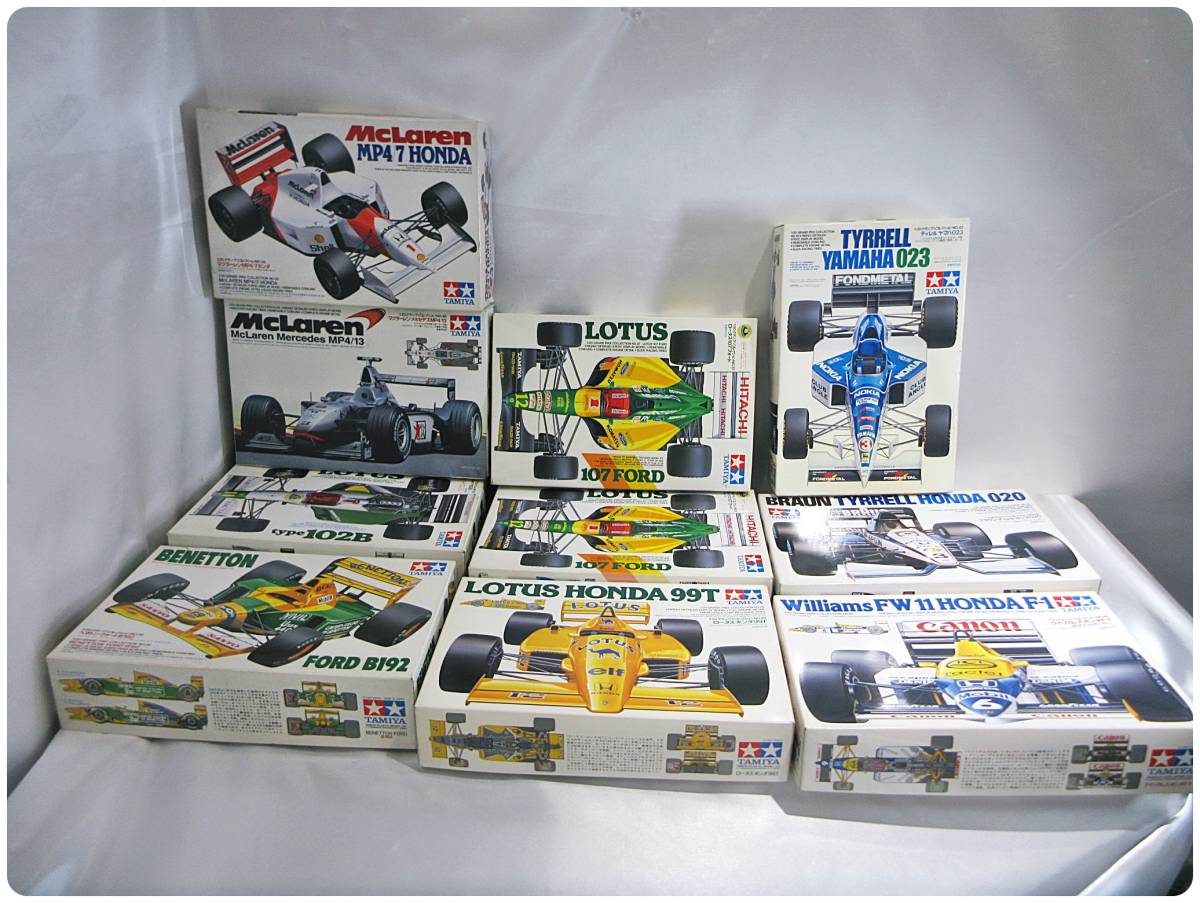 超激得，豊富な プラモデル McLaren LOTUS HONDA99T 107 FORD 102 B Williams Fwll HONDA F-1 BRAUN TYRRELL 色々 まとめて 10点 セット 未組立品(その他)｜売買されたオークション情報、yahooの商品情報をアーカイブ公開 - オークフ その他