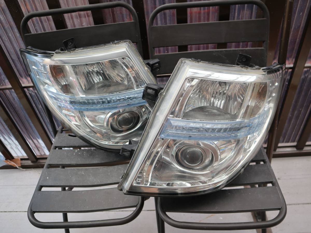 【コーティング済】 HID キセノン AFS付 迅速発送 車検〇 100‐24852 管理BR87-9 エルグランド E51 中期 後期 ヘッドライト 左右 HID キセノン コーティング済 100-24852 破損 管理BR35
