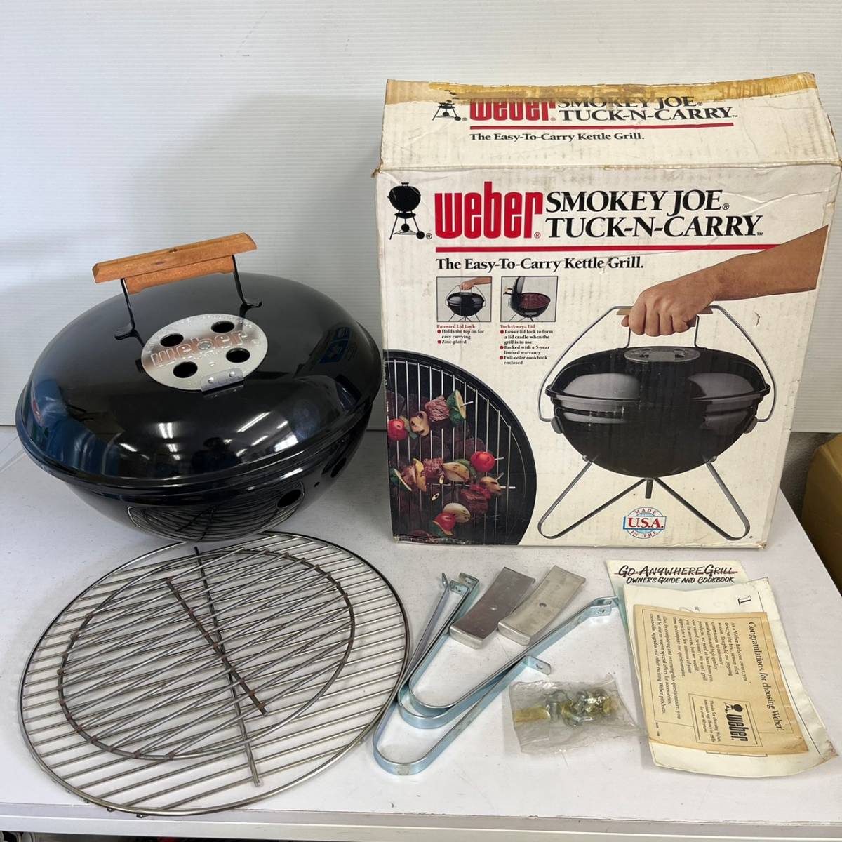 Smokey Weber Grill Charcoal Joe 14” Joe® | Black US 0 - 14-Inch in