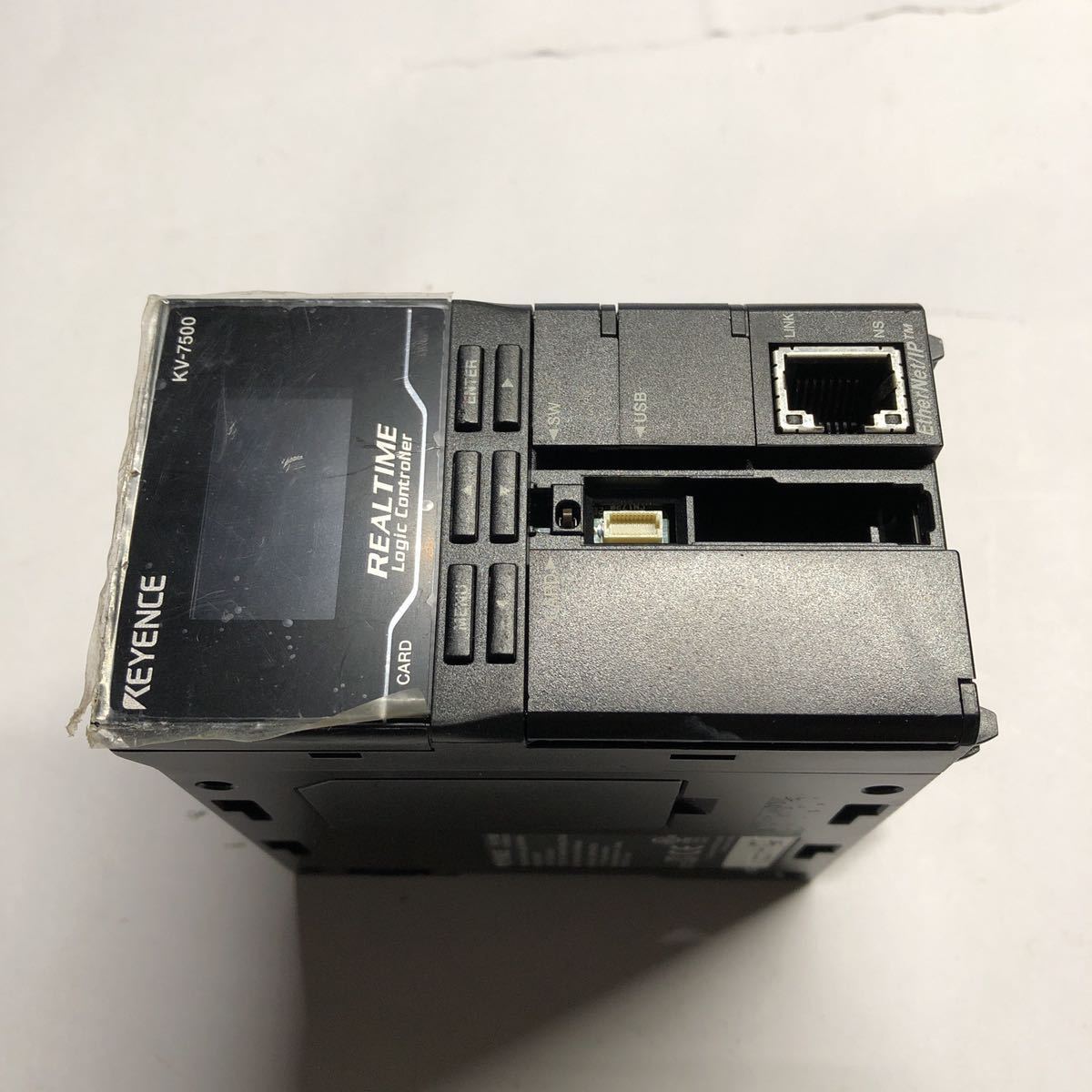 KEYENCE CPUユニット KV-7500 /w KV-7500 KEYENCE CPU EtherNet⁄IP