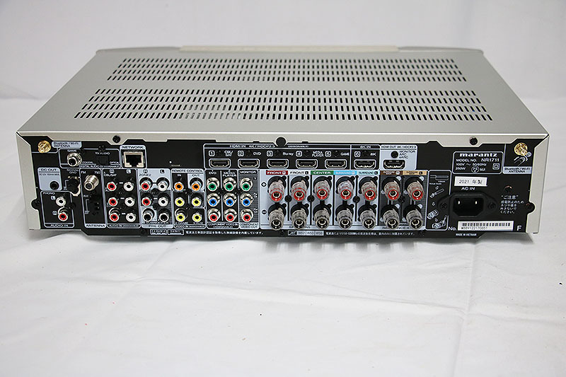 marantz NR1711 シルバー　マランツ　美品　箱付き marantz NR1711 シルバーマランツ美品箱付き