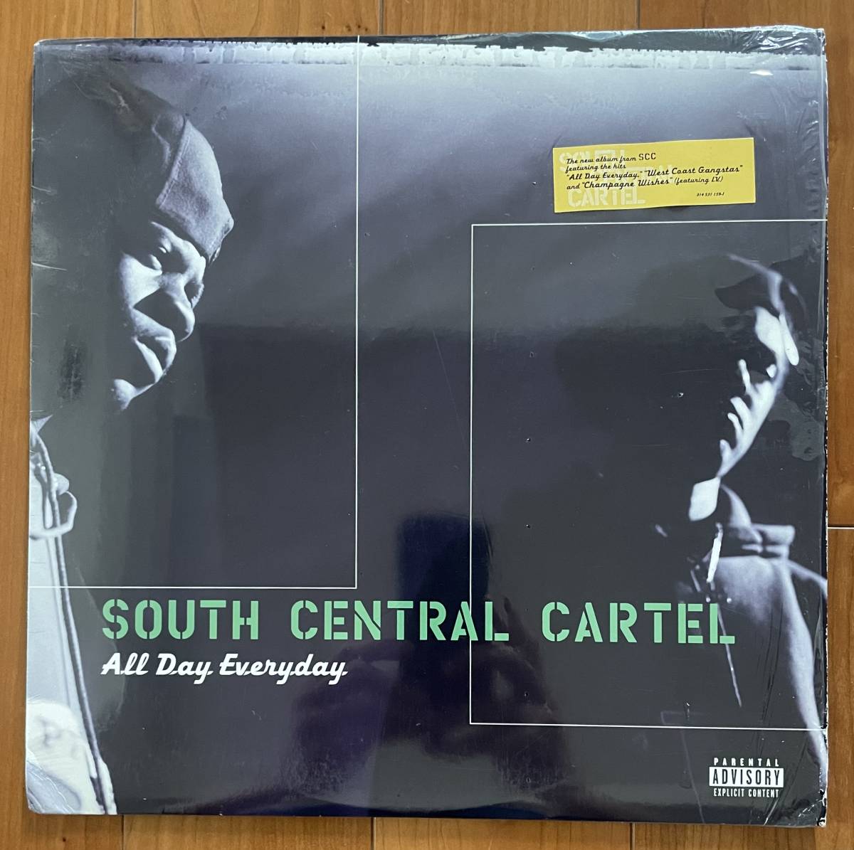 【新品・未開封】South Central Cartel シールド 2LP All Day Central South Cartel IN Everyday VINYL VG++ RED