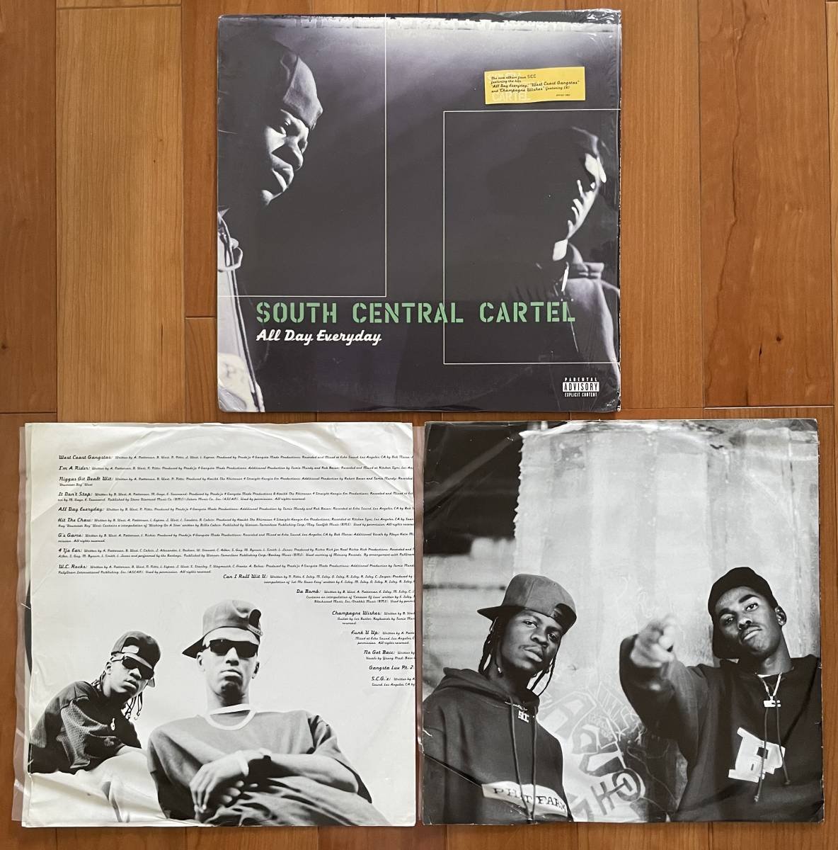 2LP All Day Central South Cartel IN Everyday VINYL VG++ RED