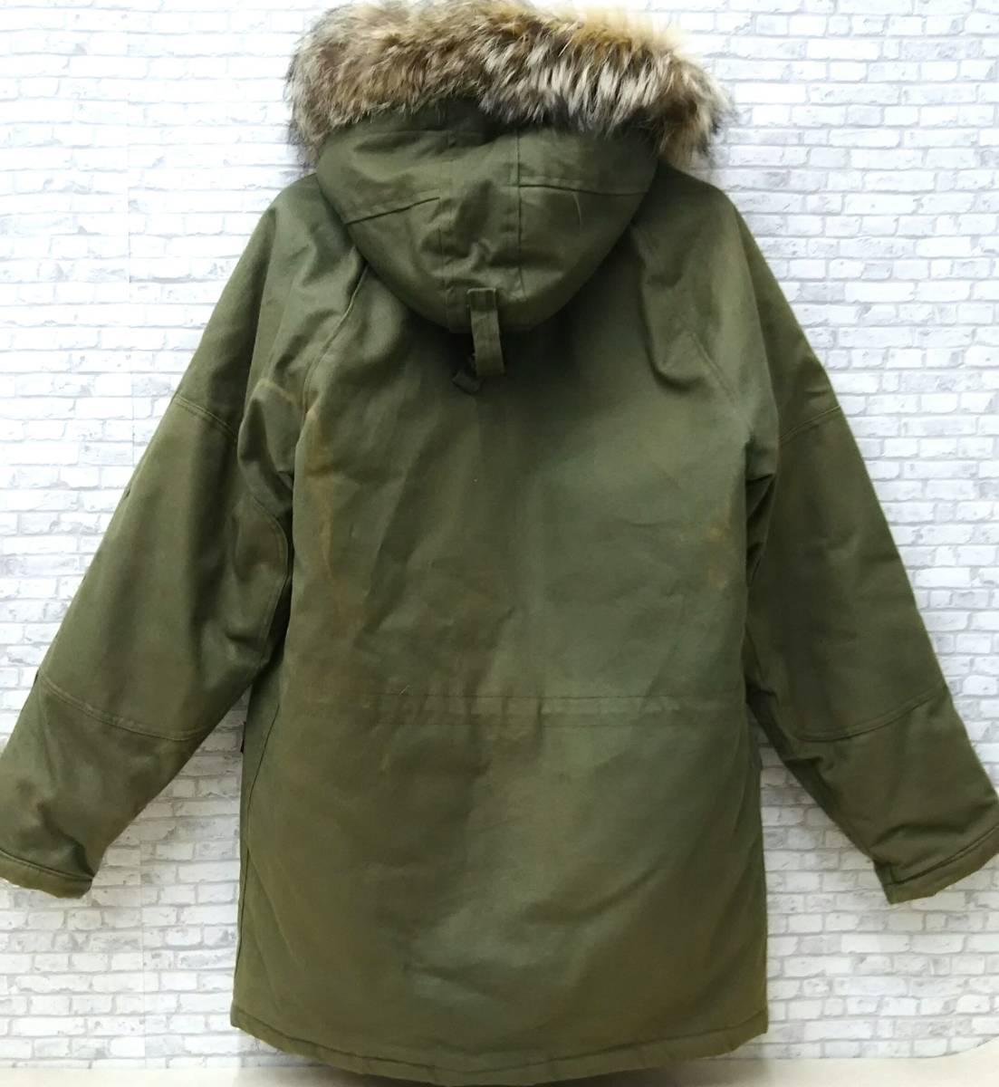 米国製　N-3B 美品　SPIEWAK フライトジャケット スピワック/N フライト N-3B シップス スピワック 10%OFF！□SPIEWAK 38 M カーキ ジャケット・アウター