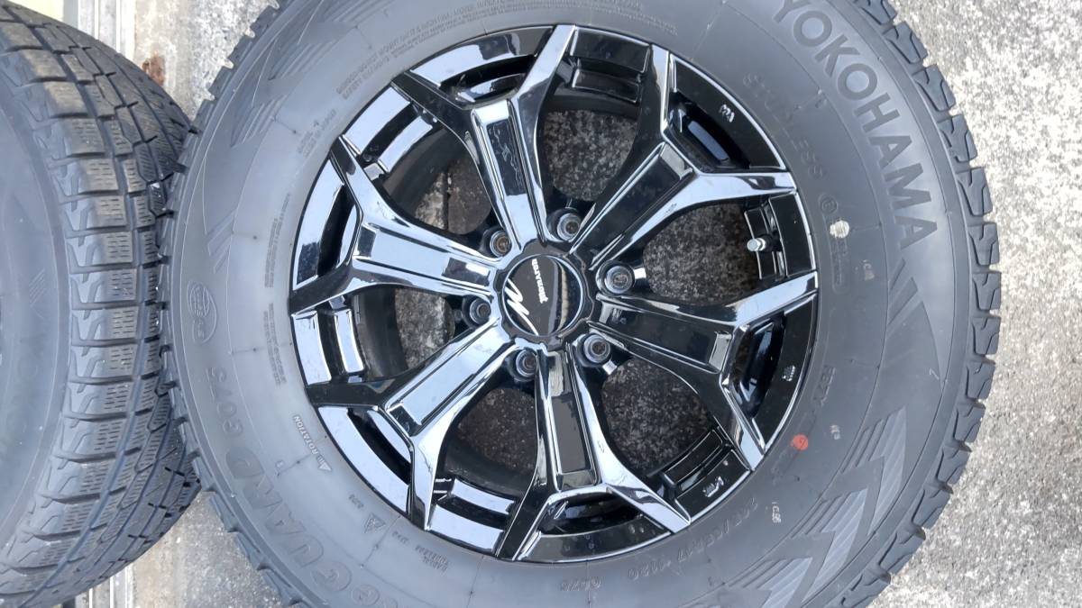265/65R17 スタッドレス タイヤ ホイール 4本 セット プラド Ice Guard 