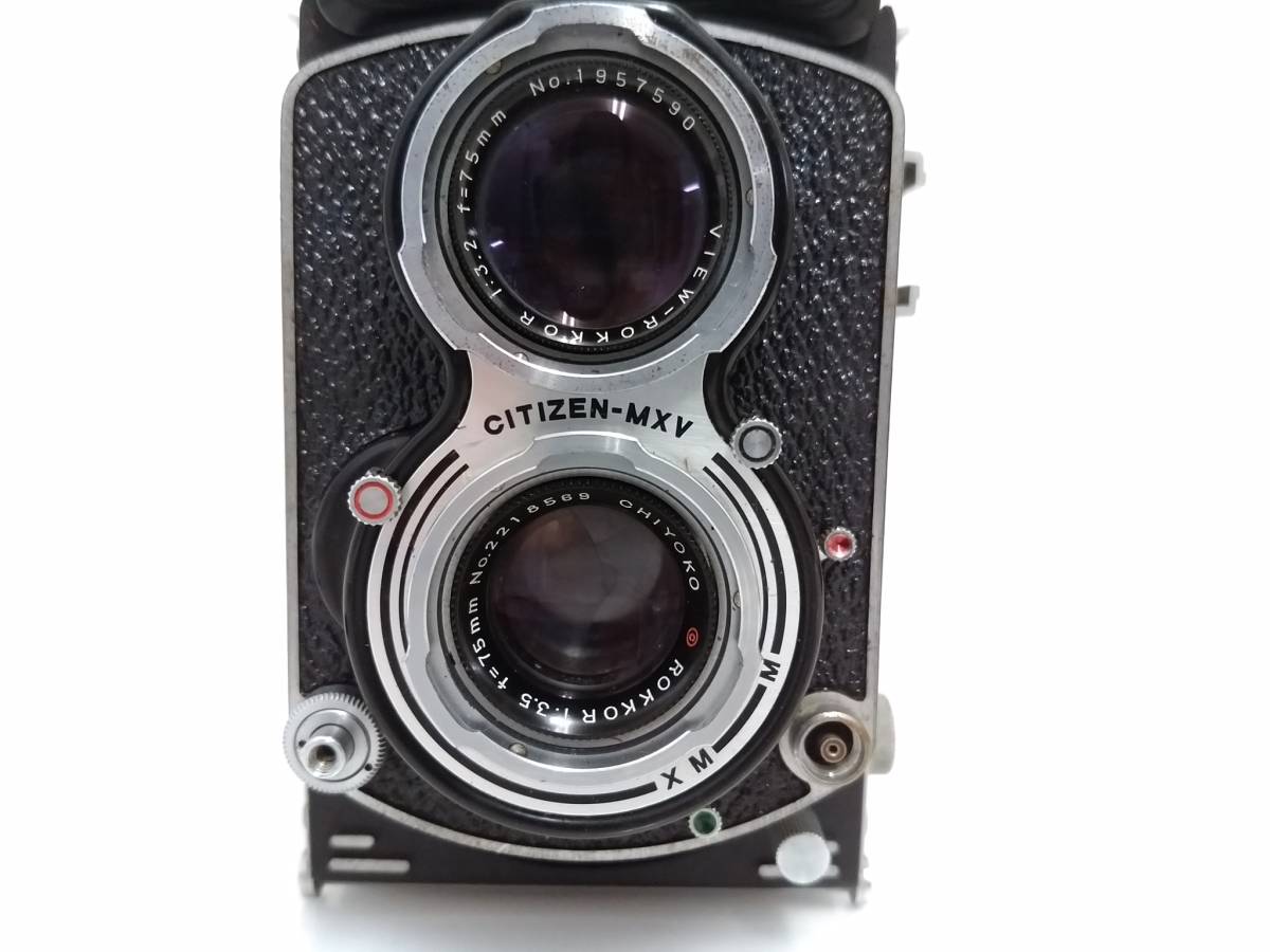 MINOLTA ミノルタ AUTOCORD オートコード 二眼レフカメラ/ケース付き