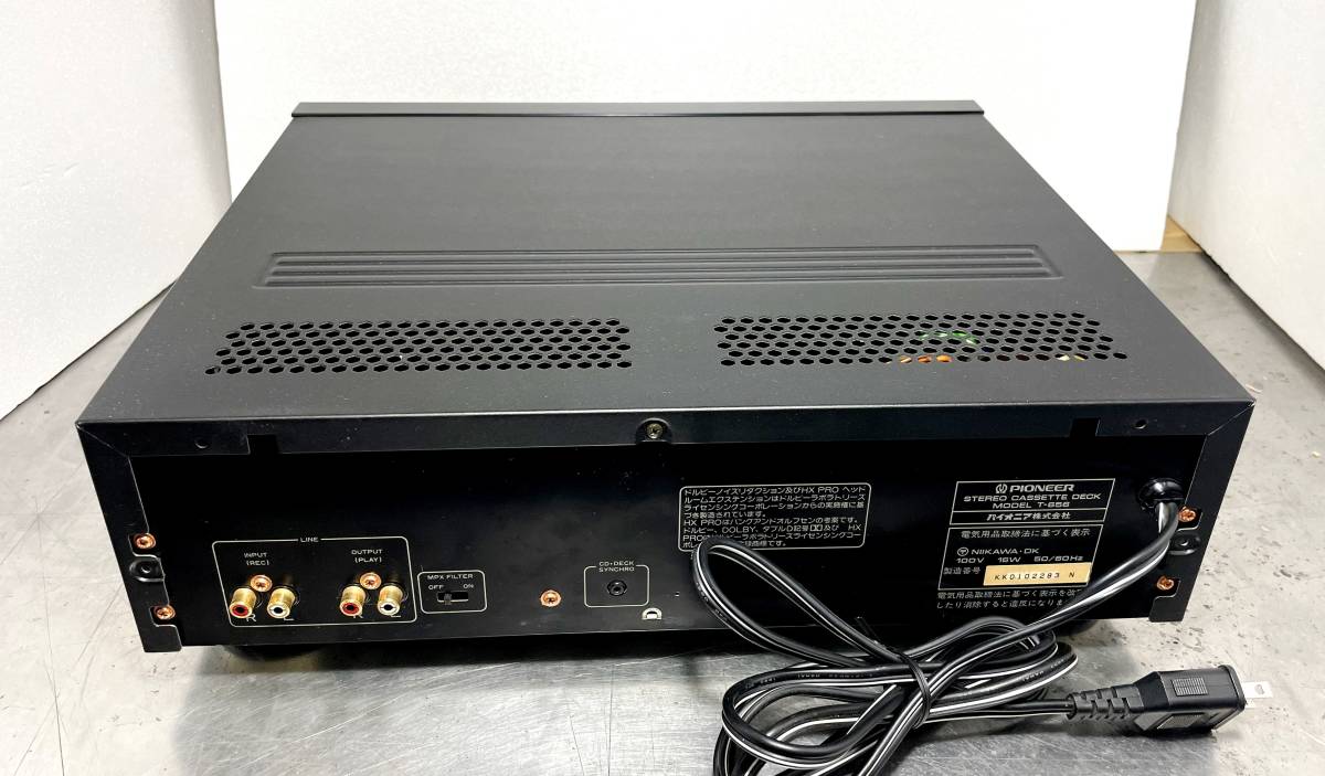 Pionner T-656 パイオニア 3ヘッド カセットデッキ ジャンク