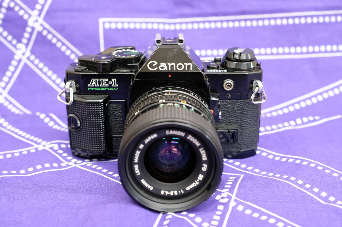 Canon AE-1 Program New FD35-70mm F3.5-4.5付