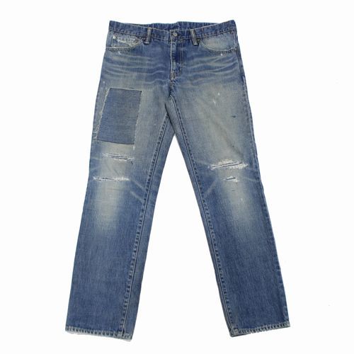 VISVIM ビズビム 18SS social sculpture 04 damaged14 ダメ―ジデニムパンツ 04D14