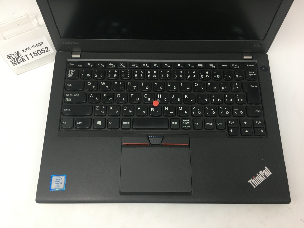 □ジャンク/Lenovo X260/Core i5 第6～第7世代/8GB/12.5インチ/大容量