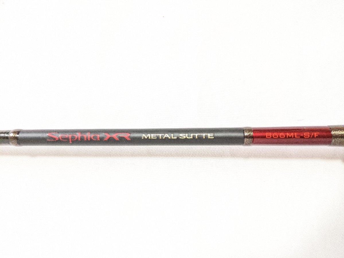 管51496) Shimano シマノ 22 セフィアXR メタルスッテ B66ML-S/F 