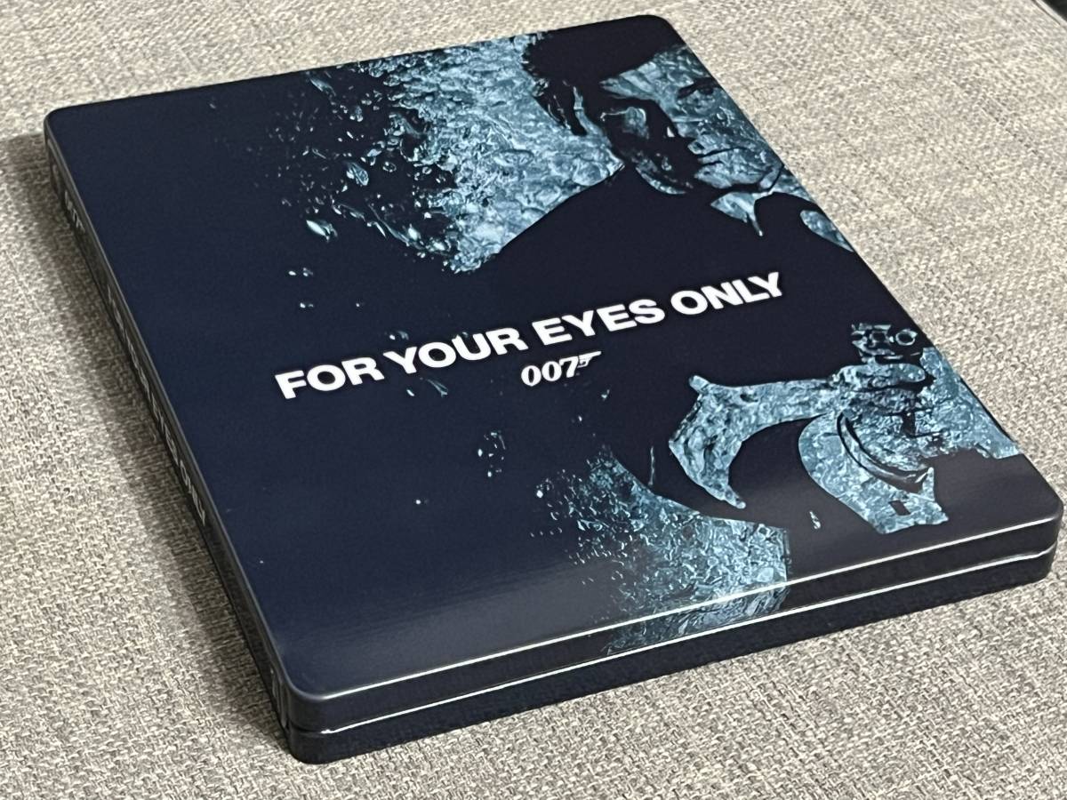 007 ユア・アイズ・オンリー スチール・ブック ブルーレイ 超美品 For