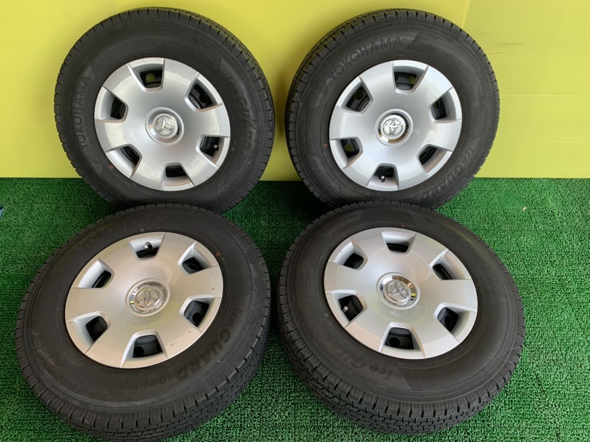 195/80R15 107/105L LT 2019年スタッドレス ホイールセット YOKOHAMA