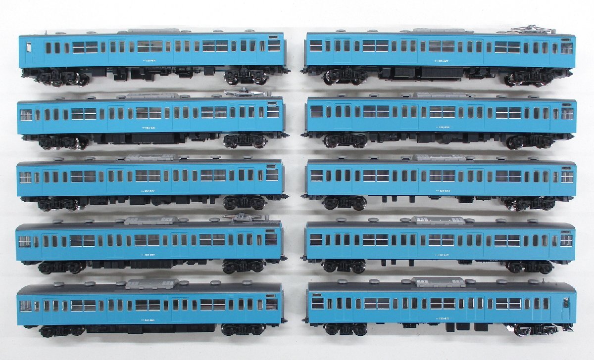TOMIX 0 国鉄 スカイブルー 103系 京浜東北線 トミックス ウラ73編成