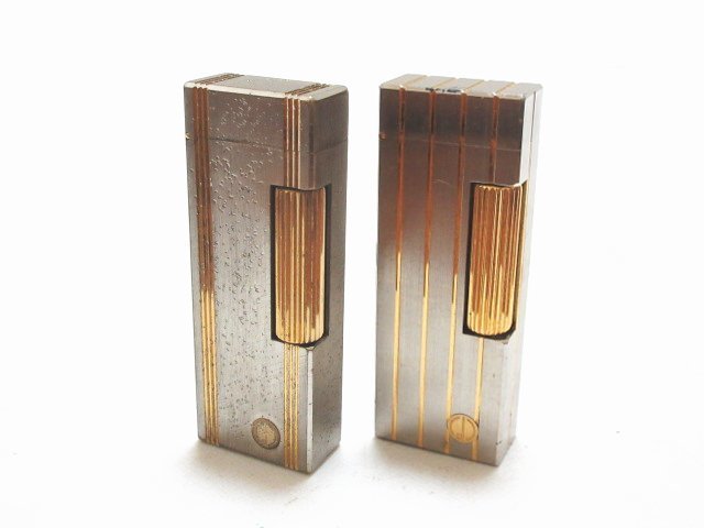  XR212 ダンヒル ローラーガスライター dロゴ ストライプ シルバー&times;ゴールド / 計2点 / dunhill 煙草 喫煙具 アンティーク コレクション /(ダンヒル)｜売買されたオークション情報、yahooの商品 ダンヒル