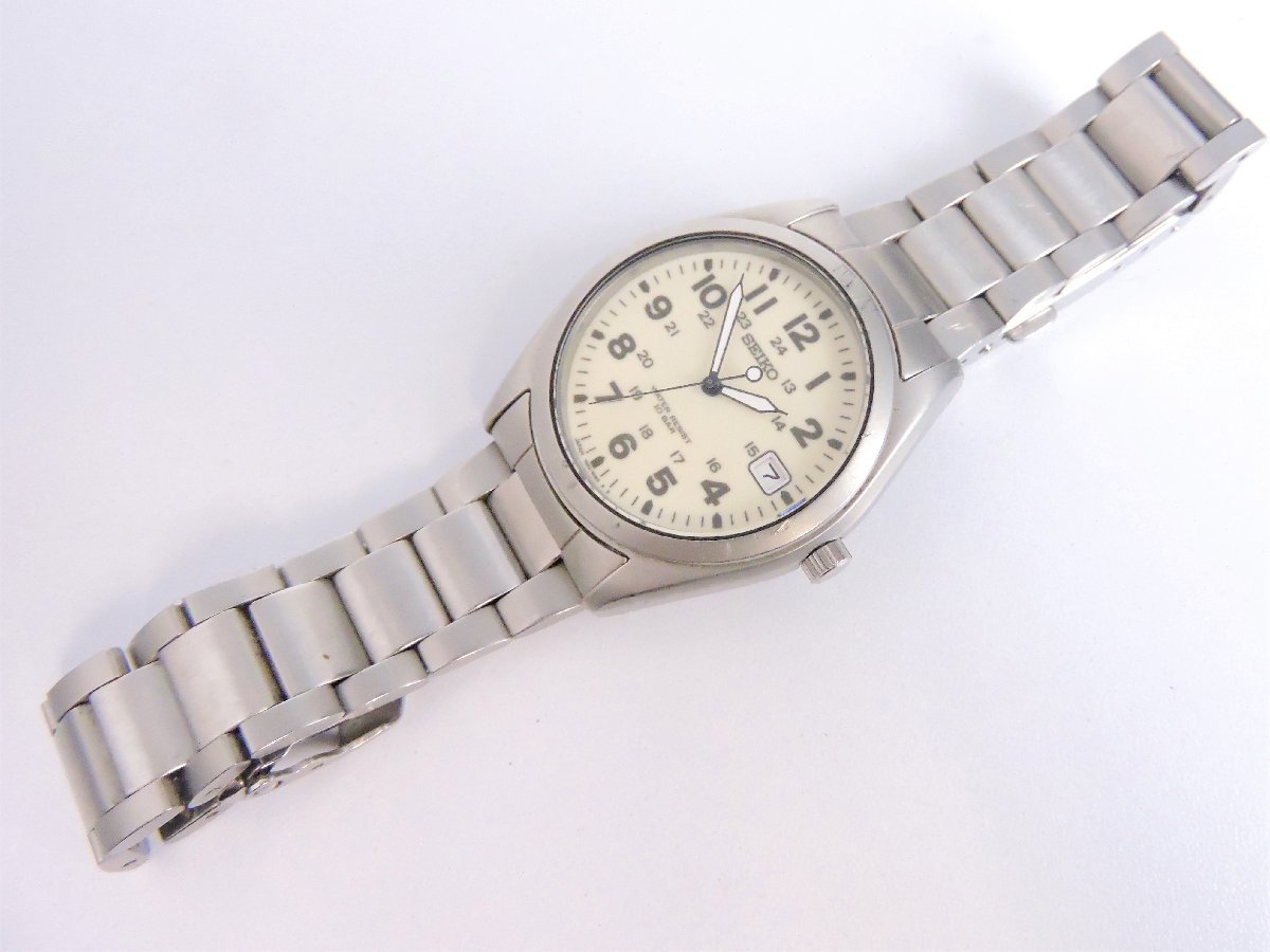 SEIKO セイコー ミリタリー7N42-8260 クオーツ Cal.7N42 メンズ腕時計 