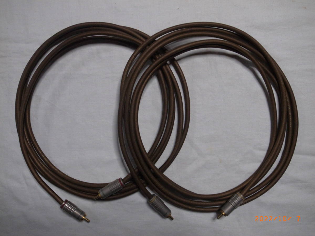 van den Hul　M.C. D300 MK IIIを使用したRCAケーブル　　