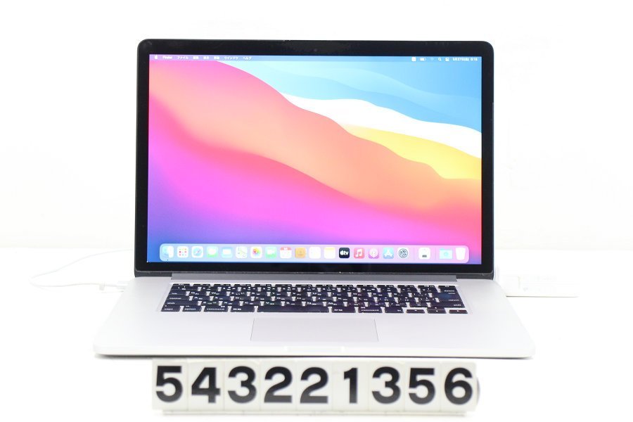 Apple MacBook Pro Retina A1398 Mid 2015 Core i7 4770HQ 2.2GHz/16GB ...