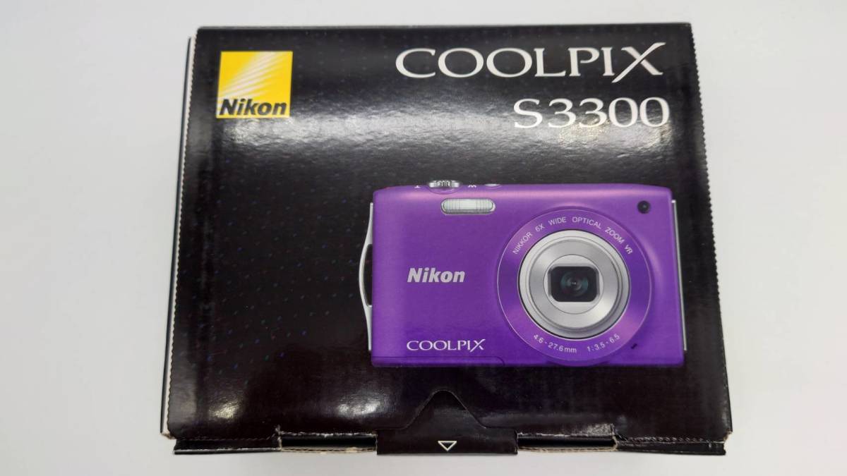 定番，人気SALE 444 Nikon COOLPIX S3300 ニコンクールピクス デジタルカメラ パープル 新古品(レコード)｜売買されたオークション情報、yahooの商品情報をアーカイブ公開 - オークファン その他