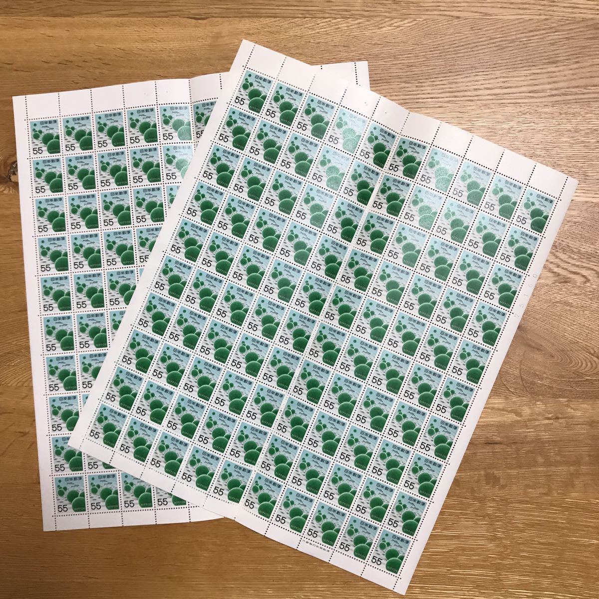  まりも 切手 額面55円 銘柄付き 2シート(動植物国宝図案切手)｜売買されたオークション情報、yahooの商品情報をアーカイブ公開 - オークファン 動植物国宝図案切手