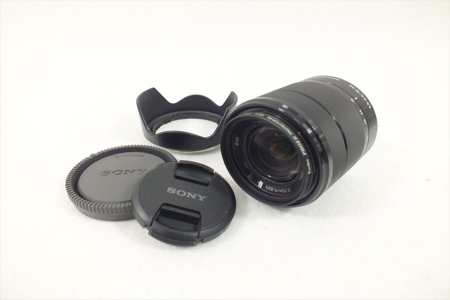 □ SONY ソニー SEL1855 レンズ E 3.5-5.6/18-55 OSS Eマウント オート