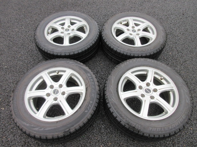 お得，HOT 215/60-16 ブリザックVRX スタッドレスタイヤホイール 16&times;6.5J+38 5H 114.3 クラウン マークX オデッセイ エステイマ 5(スタッドレスタイヤ)｜売買されたオークション情報、yahooの商品情報をアー 5穴