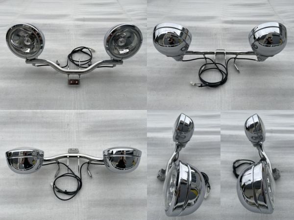 ハーレー 純正 FLSTS スプリンガー フォグランプステー FLSTSB