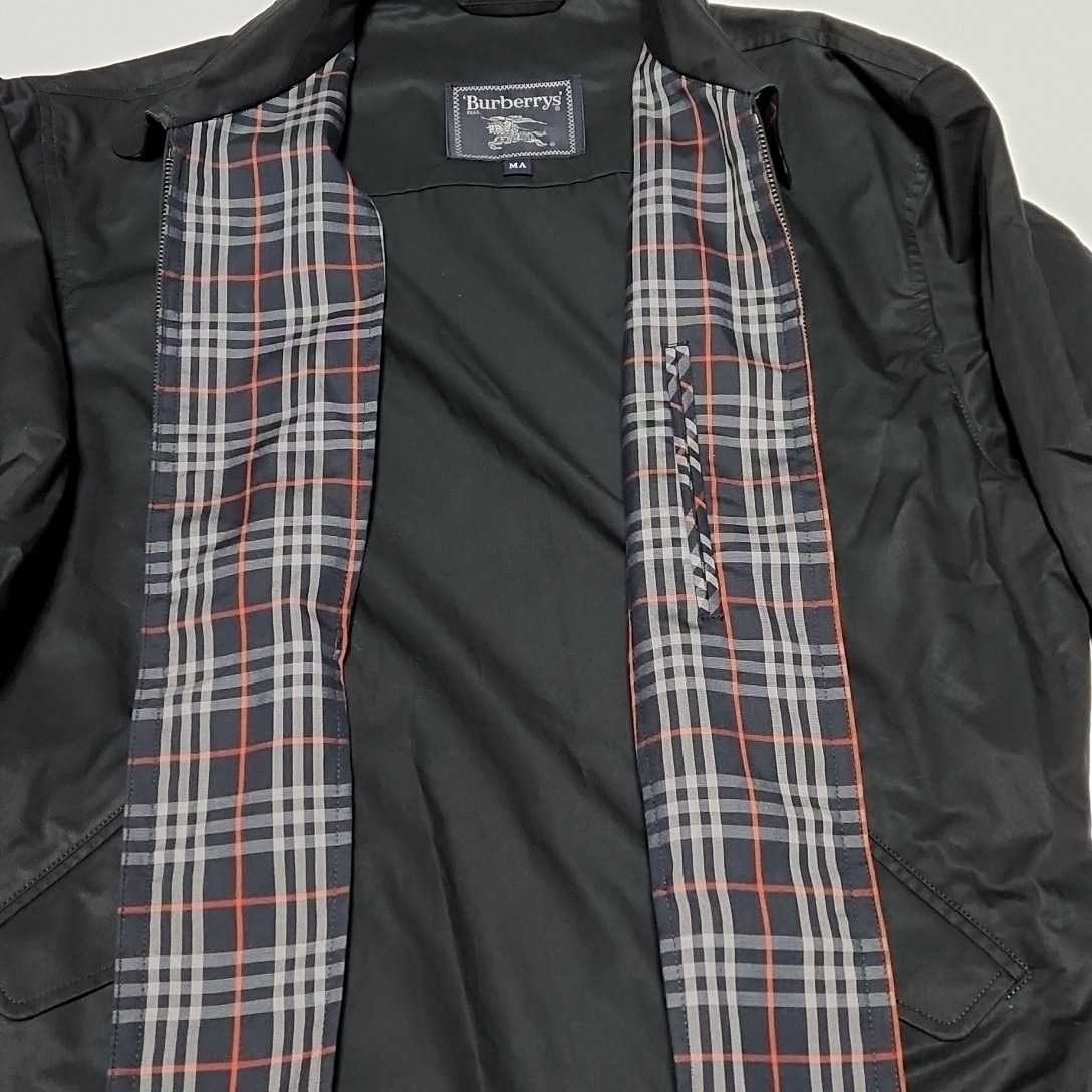 Burberrys バーバリーズ ジャケット スイングトップ 黒色 サイズM 三