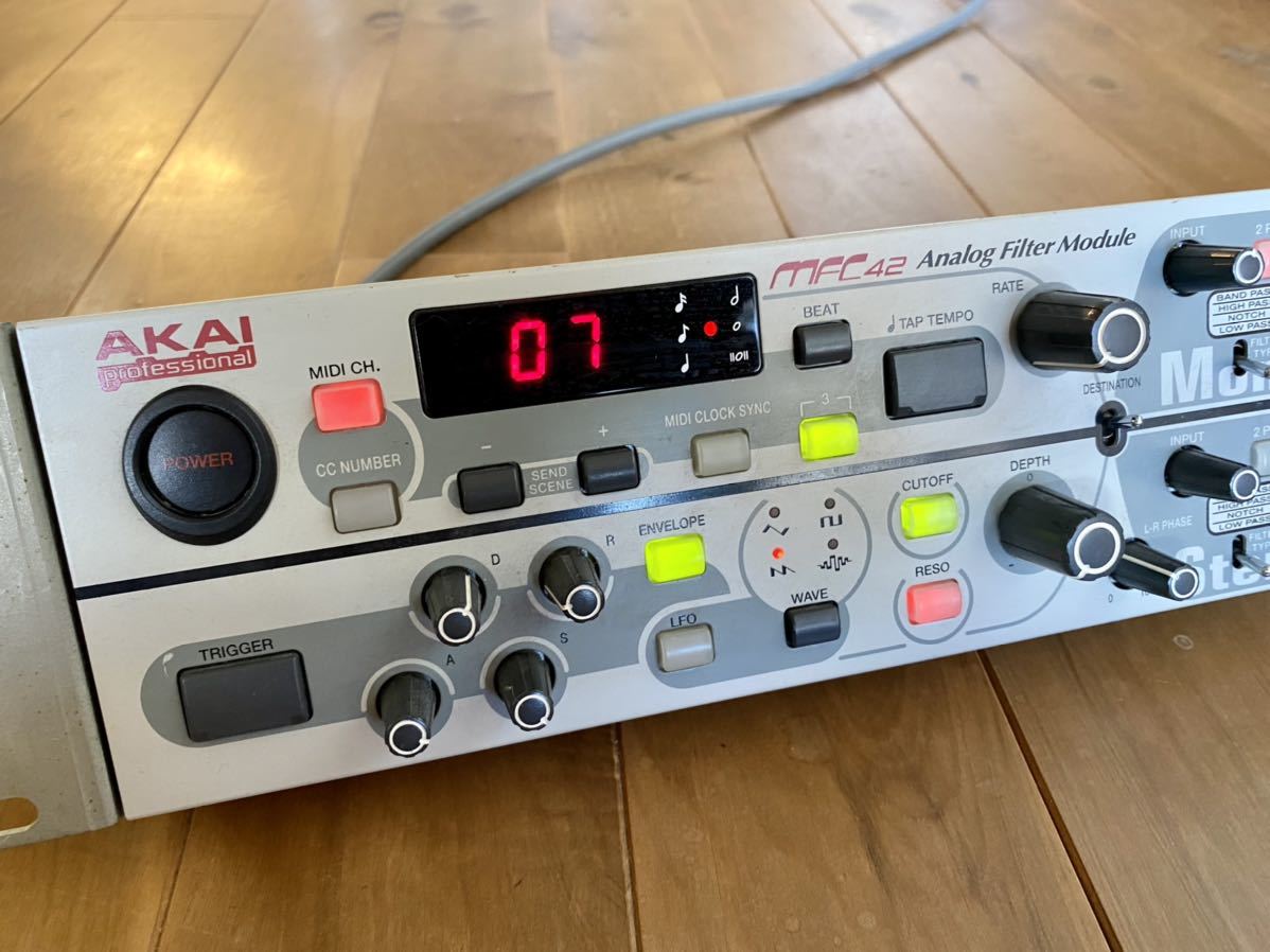AKAI ANALOG FILTER MFC42 アナログ フィルター 隠れた名機!! 楽器