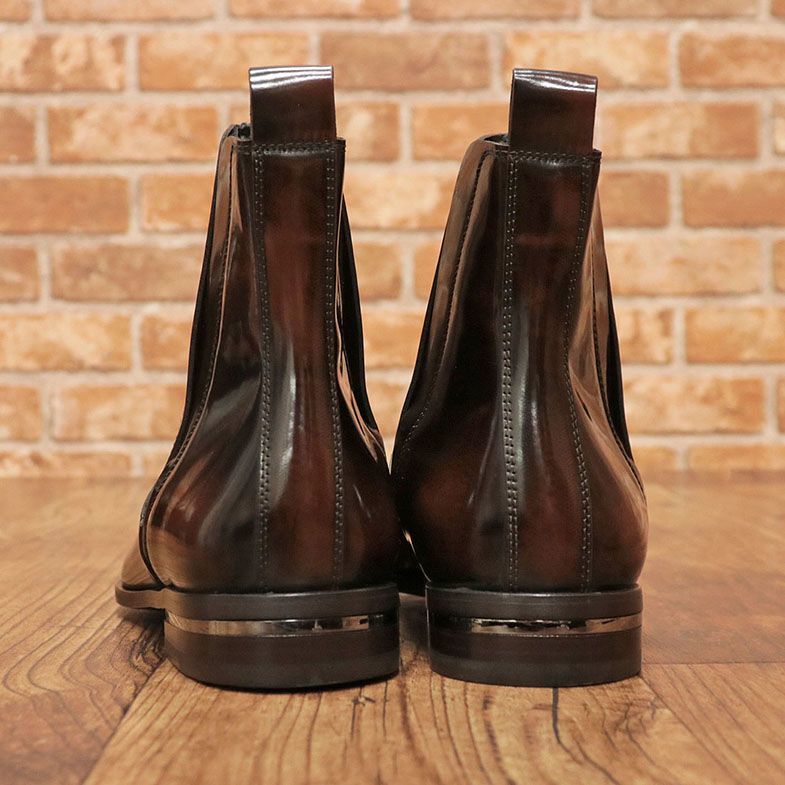 1円/DOLCE＆GABBANA/6.5(25.5cm)/サイドゴア ブーツ CA1388 A5045