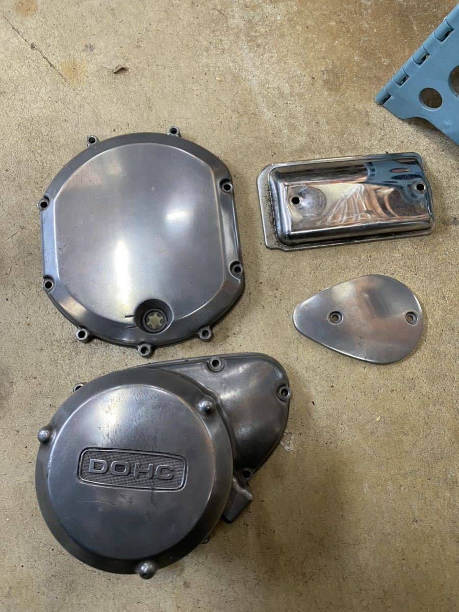 Z1 Z2 クラッチカバー　当時物 z1.z2純正エンジンカバー4点セット当時物 クラッチカバー