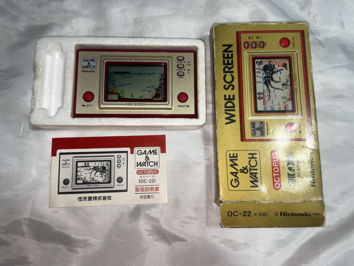 任天堂 - 任天堂ゲームウォッチ　オクトパス 任天堂 オクトパス ゲームウォッチ - GAME&WATCH メルカリ watch