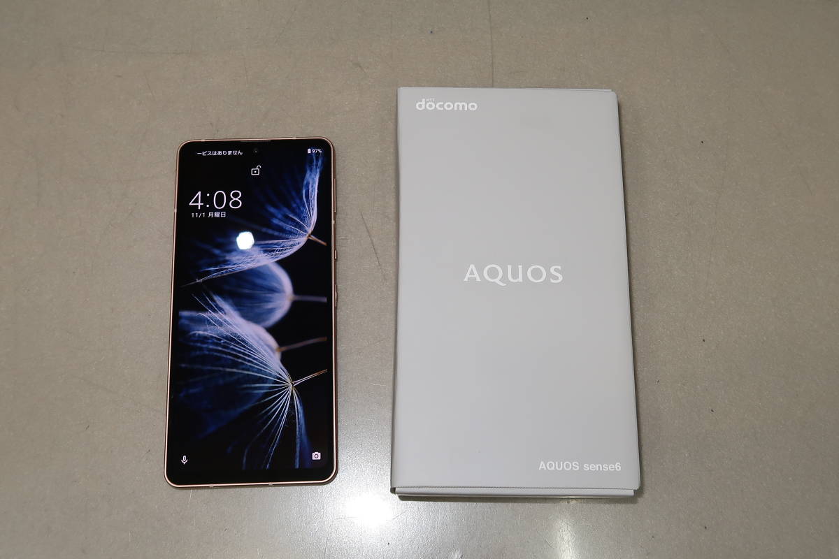 sense6 AQUOS SH-54B docomo SHARP sense 0 ジャンク - | ブラック