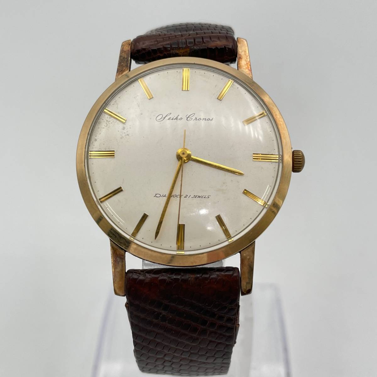 人気定番，限定セール】 稼働 SEIKO セイコー クロノス 21石 / 手巻き