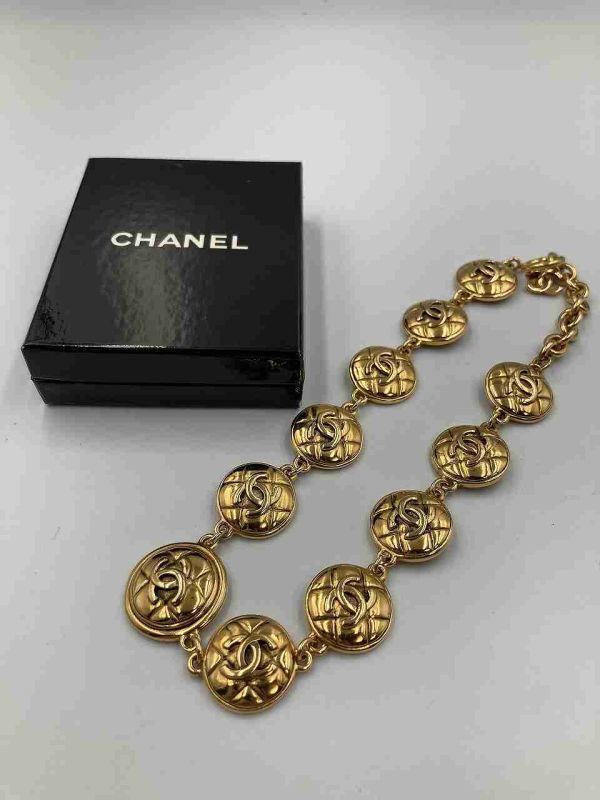 正規品】1499 1円スタート CHANEL シャネル ココマークネックレス 