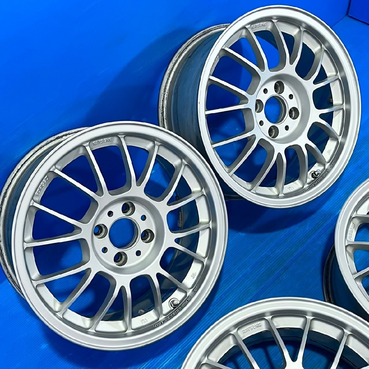 希少 良品 RAYS VOLK RACING SE37 K 16インチ 7J+42 +33 4H100 ボルク 
