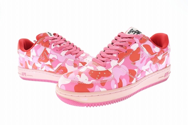 アベイシングエイプ A BATHING APE BAPE STA PINK CAMO ベイプスタ 