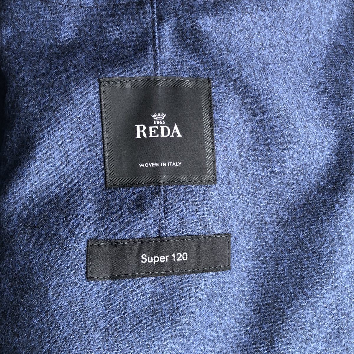 美品】 ヒューゴボス イタリア製生地 REDA SUPER120s ライトフランネル 