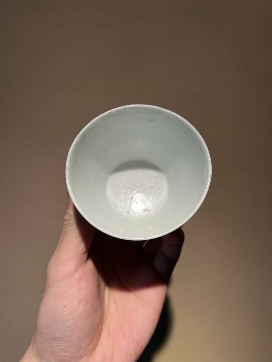 古伊万里 蕎麦猪口 - 輪線文 李朝 初期伊万里 図録同手 Yahoo!オークション
