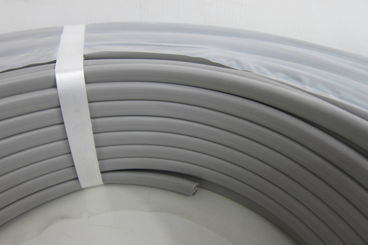未使用 矢崎電線 YAZAKI ケーブル VVF(PbF）灰 3×1.6mm 100m巻 製造