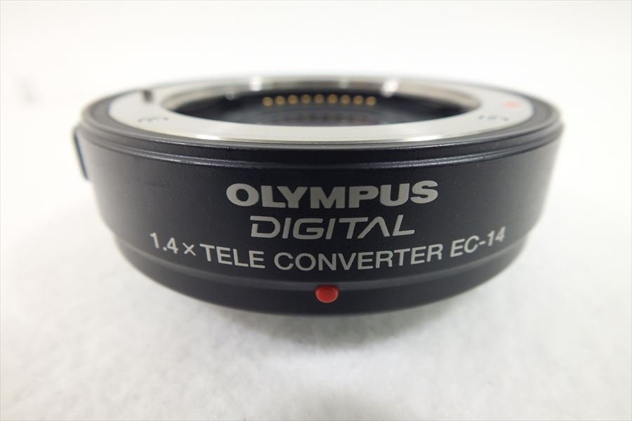 オリンパス テレコンバーター DIGITAL 001101 オリンパス・テレコン ☆オリンパス □ OLYMPUS オリンパス テレコンバーター 1.4X EC-14 シャッター切れOK 中古 現状品 221006E6151