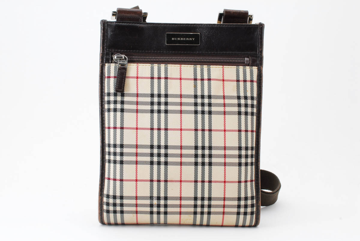 1円スタート】BURBERRY バーバリー ノヴァチェック ノバチェック