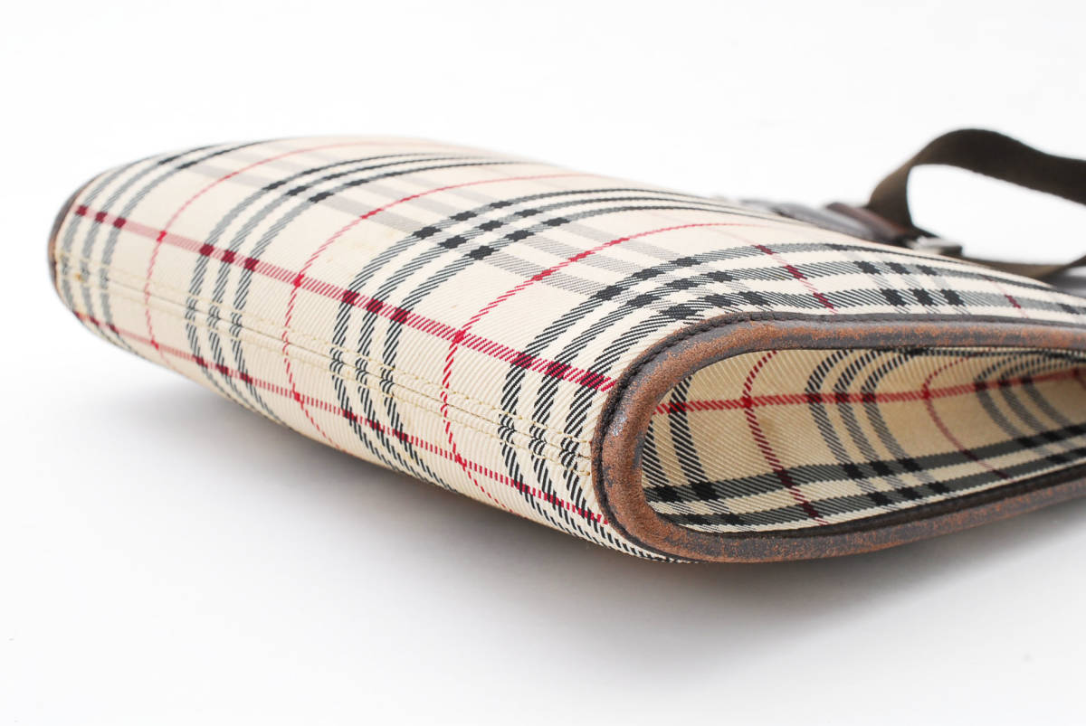 1円スタート】BURBERRY バーバリー ノヴァチェック ノバチェック