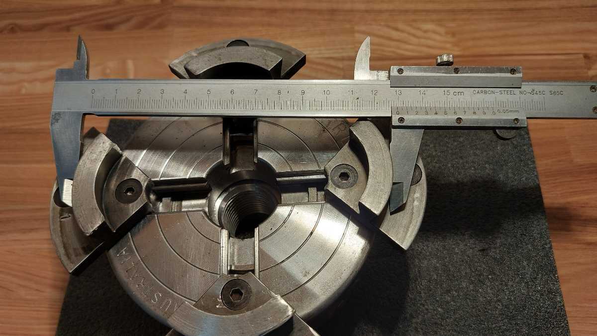 木工旋盤　VICMARC VM120 チャック　メンテナンス済み_6