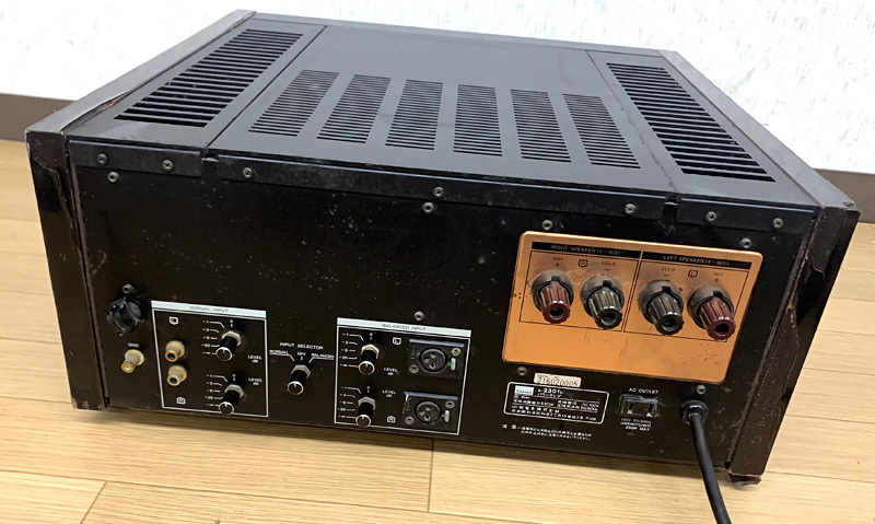 Vintage パワーアンプ Yahoo!オークション B-2301 SANSUI B-2301L