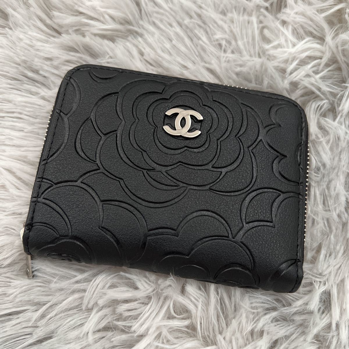 CHANEL ノベルティカメリア カードケース CHANELカメリア ノベルティ カードケース カメリア CHANEL(シャネル