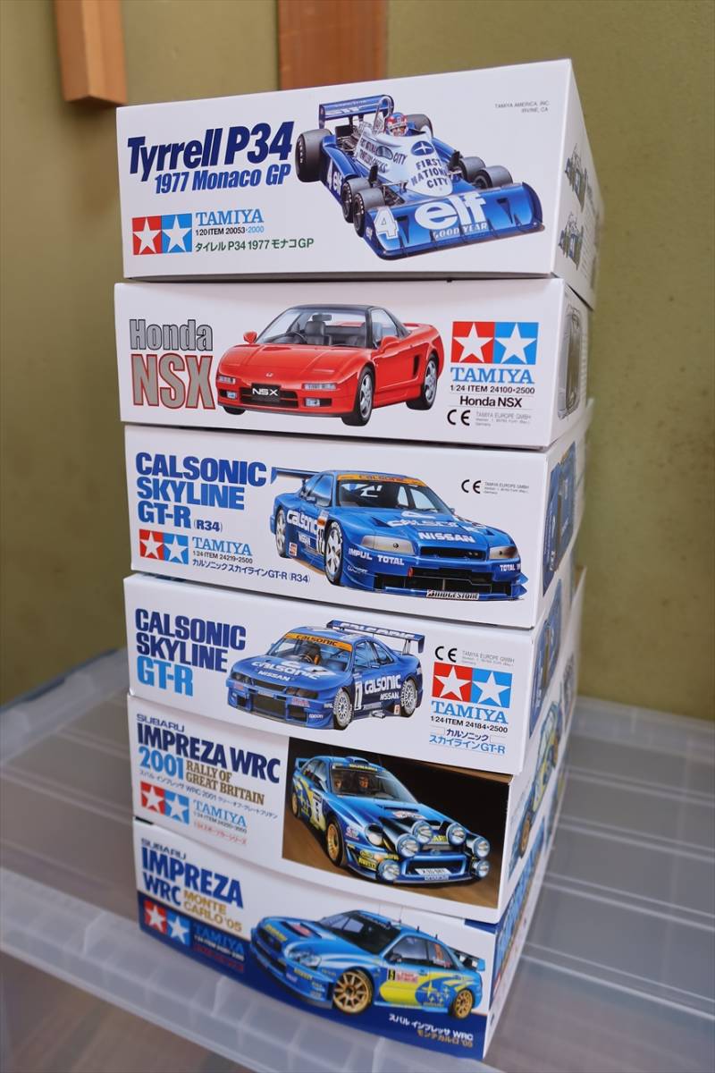 100%新品，新作 クルマ F1 プラモデル６個セット(自動車)｜売買されたオークション情報、yahooの商品情報をアーカイブ公開 - オークファン その他