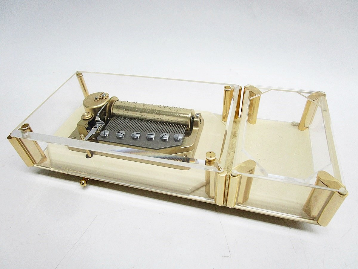Sankyo オルゴール ORPHEUS オルフェウス 50弁訳アリ マホガニー